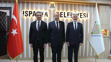 KKTC Cumhurbaşkanı Tatar: Isparta denilince aklımıza Demirel ismi gelir (4)