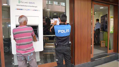 Merzifon'da polis, sahte para ve dolandırıcılığa karşı vatandaşları uyardı