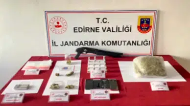 Edirne'de uyuşturucu satıcılarına operasyonda 5 tutuklama 