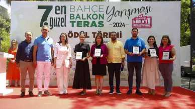 En Güzel Bahçe, Balkon ve Teras Yarışması' ödülleri sahiplerini buldu