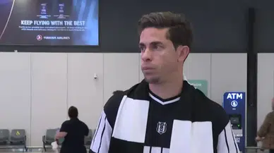 Beşiktaş'ın yeni transferi Gabriel Paulista İstanbul'da