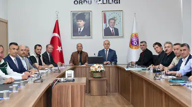 Ordu Şehir Hastanesi koordinasyon toplantısı düzenlendi