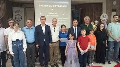 OKUSAM Terme Okuyor Projesi'nde öğrencilere ödülleri verildi