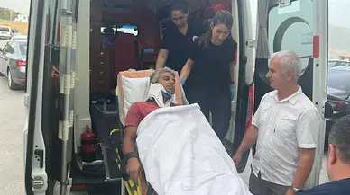 Aydın'da yangın söndürme uçağının burun kısmı su aldığı Bafa Gölü'ne battı (3)