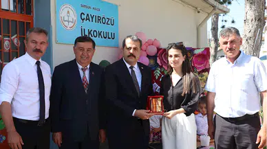 Havza'da 5 bin 751 öğrenci karne aldı