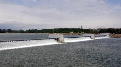 Meriç Nehri'nde arızalanan hidroelektrik santrali, güçlendirilip test aşamasına alındı