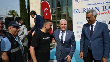 Başkan Bozbey, Bursa Büyükşehir Belediyesi personeli ile bayramlaştı