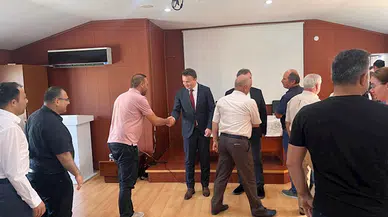 Gerze'de bayramlaşma töreni düzenlendi