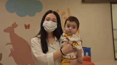 1 yaşındaki yeğeni Eren'e karaciğeriyle adı gibi 'hayat' verdi