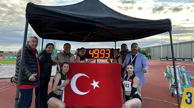 Özel Sporcular, dünya rekoru kırarak Avrupa şampiyonu oldu