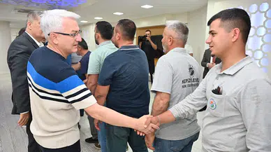 Kepez ailesi bayramlaştı 