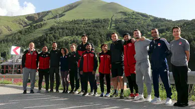 Olimpik milli judocular, Paris Olimpiyatları için Palandöken'de güç depoluyor