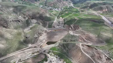 Erzurum'daki Narman Şehitler Barajı eylülü bekliyor