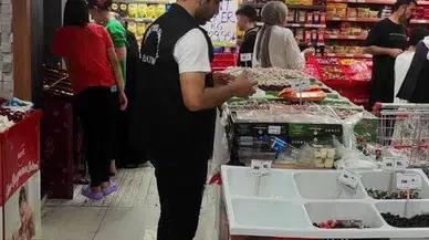Batman'da bayram öncesi market ve kasaplarda denetimi 