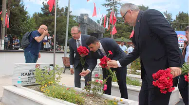 Bafra'da arife gününde şehitler dua ile anıldı