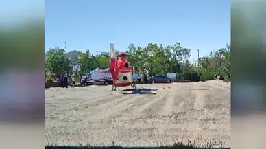 Kızılırmak Nehri'nde boğulma tehlikesi geçiren çocuk Ankara'ya sevk edildi