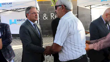 Hacılar'da geleneksel bayramlaşma programı 