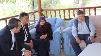 Havza'da bayramlaşma programı düzenlendi