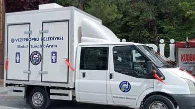 Vezirköprü Belediyesi pazar yerlerinde mobil tuvalet hizmeti verecek