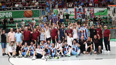 Trabzonspor Basketbol A Takımı, bölgesel ligde şampiyon oldu