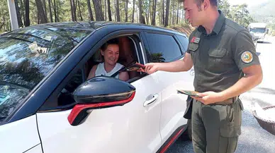 Tatilcilere broşürlü yangın uyarısı