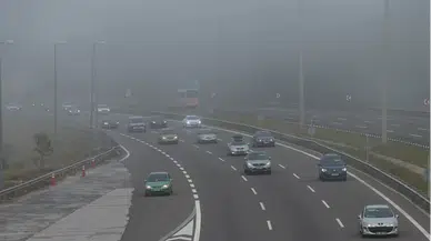 Kurban Bayramı'nın ilk gününde Anadolu Otoyolu Bolu kesiminde akıcı yoğunluk yaşanıyor