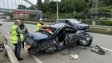 Rize İyidere'de feci trafik kazası: 3 kişi öldü, 2 kişi yaralandı