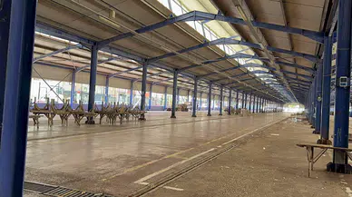   Çorlu'da kapalı pazar yerinde kurban kesimine izin verilmedi