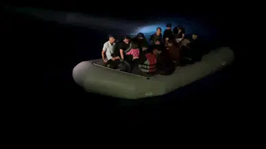 Çanakkale’de 24 kaçak göçmen kurtarıldı