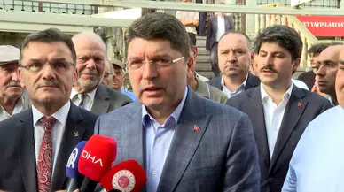 Bakan Tunç, bayram namazını baba ocağı Bartın'da kıldı