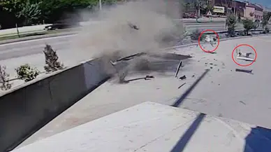 Duvara çarpıp takla atan otomobildeki 3 kişi yaralandı; araçtan emekleyerek çıkan yaralı bulunamadı