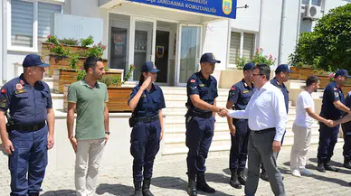 Serik'te protokol bayramlaştı