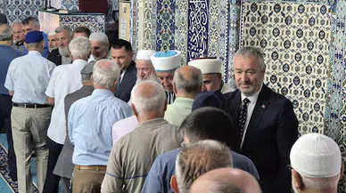 19 Mayıs ilçesinde Kurban Bayramı dolayısıyla bayramlaşma yapıldı