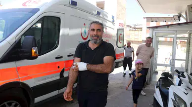 Gaziantep'te acemi kasaplar hastanelerde yoğunluk oluşturdu