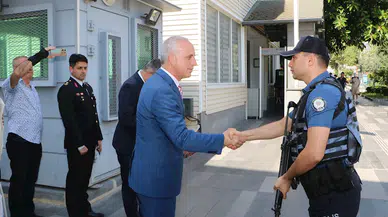 Kemer'de bayramlaşma programı