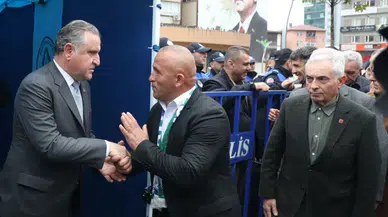 Gençlik ve Spor Bakanı Bak, Rize'de bayramlaşma töreninde konuştu: