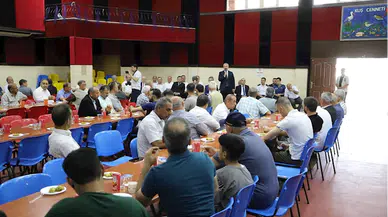 19 Mayıs ilçesinde bayramlaşma töreni düzenlendi