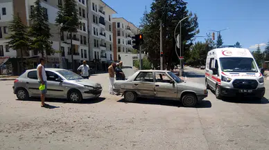 Burdur'da kaza: 1 yaralı