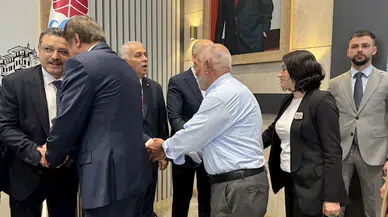 Trabzon'da bayramlaşma töreni düzenlendi