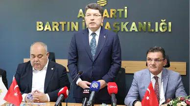 Adalet Bakanı Tunç, Bartın'da bayramlaşma programlarına katıldı: