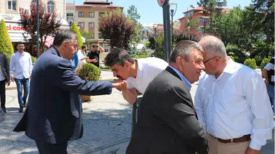 Havza Belediyesince bayramlaşma programı düzenlendi