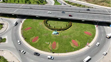 Trabzon'da park ve bahçelerde çalışma yapıldı