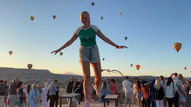 Kapadokya’da bayram tatili yoğunluğu