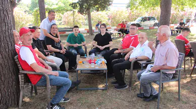 Samsunspor Kulübü, bayramlaşma töreninde bir araya geldi