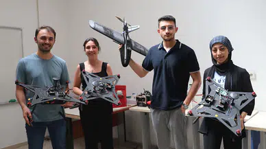 Üniversite öğrencilerinden kamikaze İHA