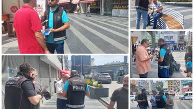 Samsun polisi uyuşturucuyla mücadelede bilinçlendirme çalışmalarına devam ediyor