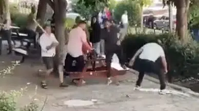 İstanbul- Avcılar'da parkta sopalı kavga 