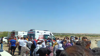 Serinlemek için girdiği çayda boğulma tehlikesi geçirdi