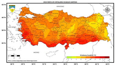 2024'te 53 yılın en sıcak 2'nci ilkbaharı yaşandı