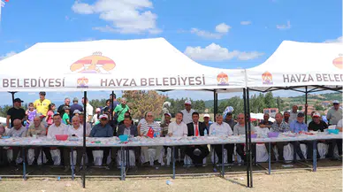 Havza’da Bayraktepe Bahar Şenliği düzenlendi